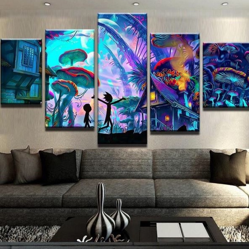 Rick & Morty Painting